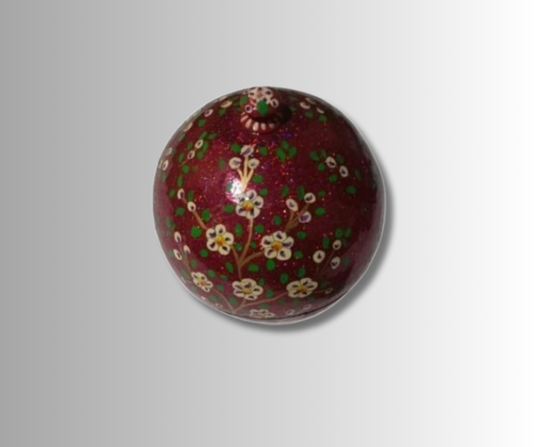 PAPIER MACHIE POWDER BOX